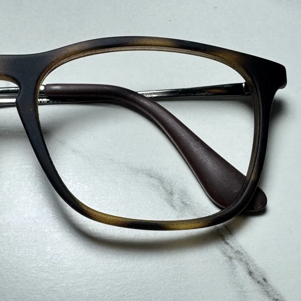 Ray-Ban Jr RJ9061S 7006/73 Matte Tortoise Square Eyeglass Frames 49-15-130